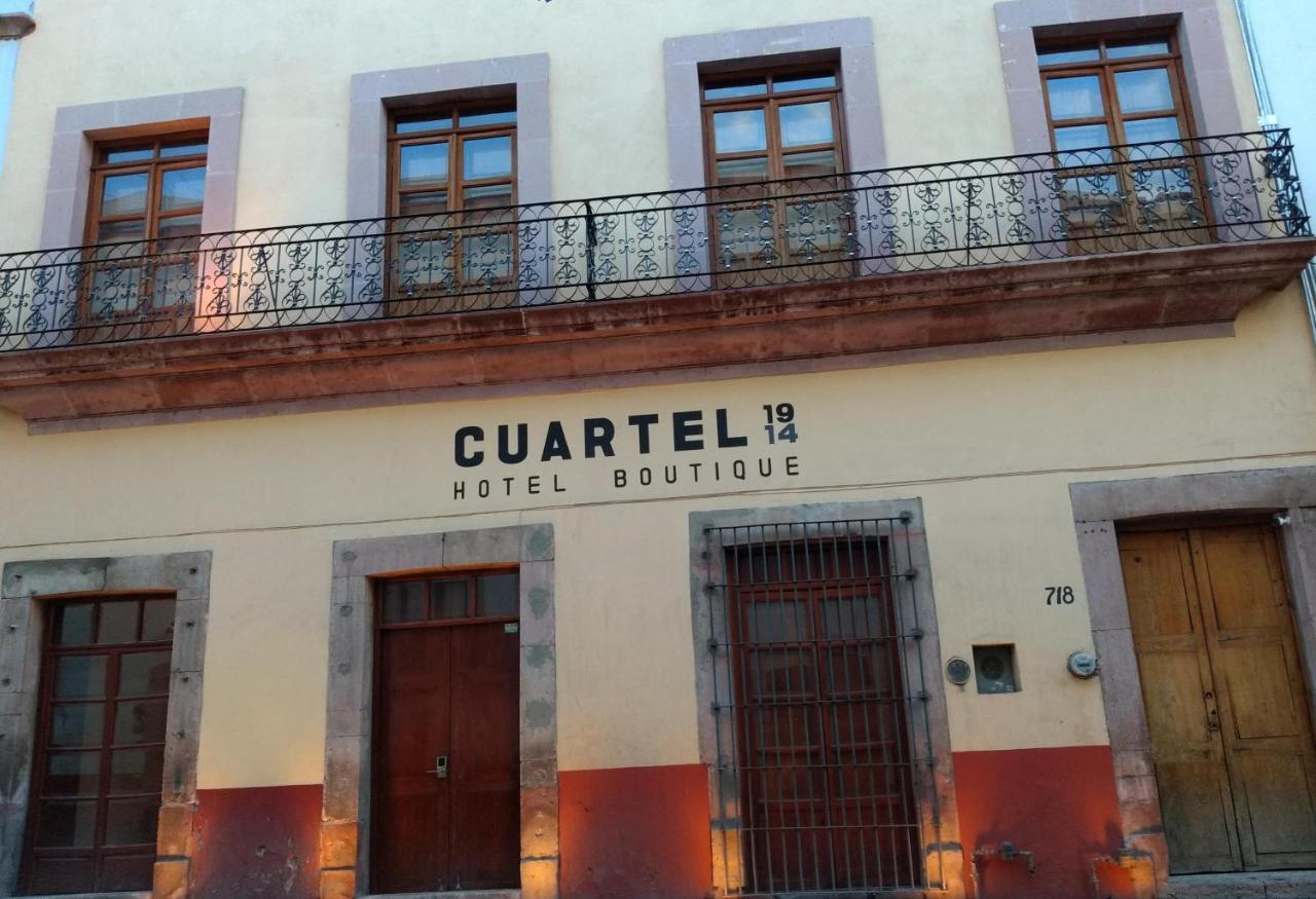 Cuartel 1914 - Hotel Boutique 萨卡特卡斯 外观 照片